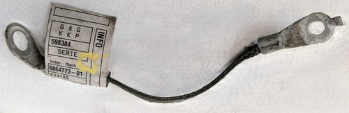 BMW i3 Serie I01 LCI elektrisches negatives Lenkgetriebe Masseband 6864773