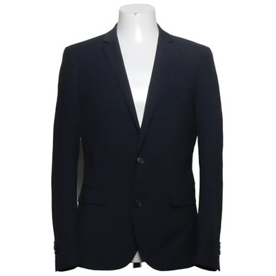 Lindbergh White, Blazer, Größe: 48, Schwarz, Elasthan/Polyester/Wolle #772
