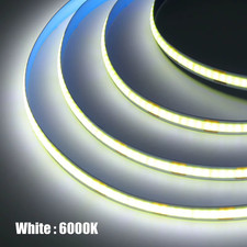 COB LED Strip Lights Flexible Rope Tape Light Home Decor 9 Color Ribbon  Lights