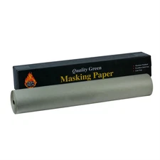 High Teck Products MP160G-48 Masking Paper, 48 in W x 600 ft L, Green, 35 lb Bas