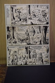 Il Grande Blek Cedroni original table 25x34cm approx.