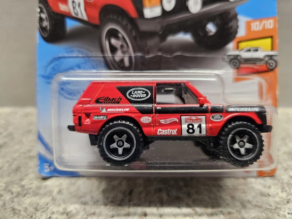 Hot Wheels Range Rover Classic HW Hot Trucks 10/10 NIP #245/250 - Image 2 of 4
