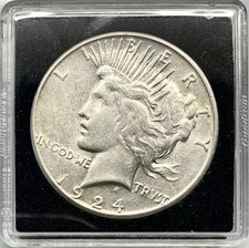 1924-S US 🇺🇸 Silver Peace Dollar (San Francisco) Raw Choice