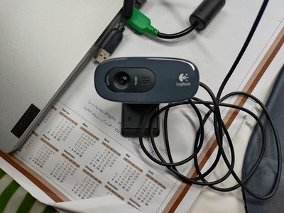 Logitech HD Webcam C270 (960-000636) Farbe schwarz Audio Hi-Speed USB Web-Kamera