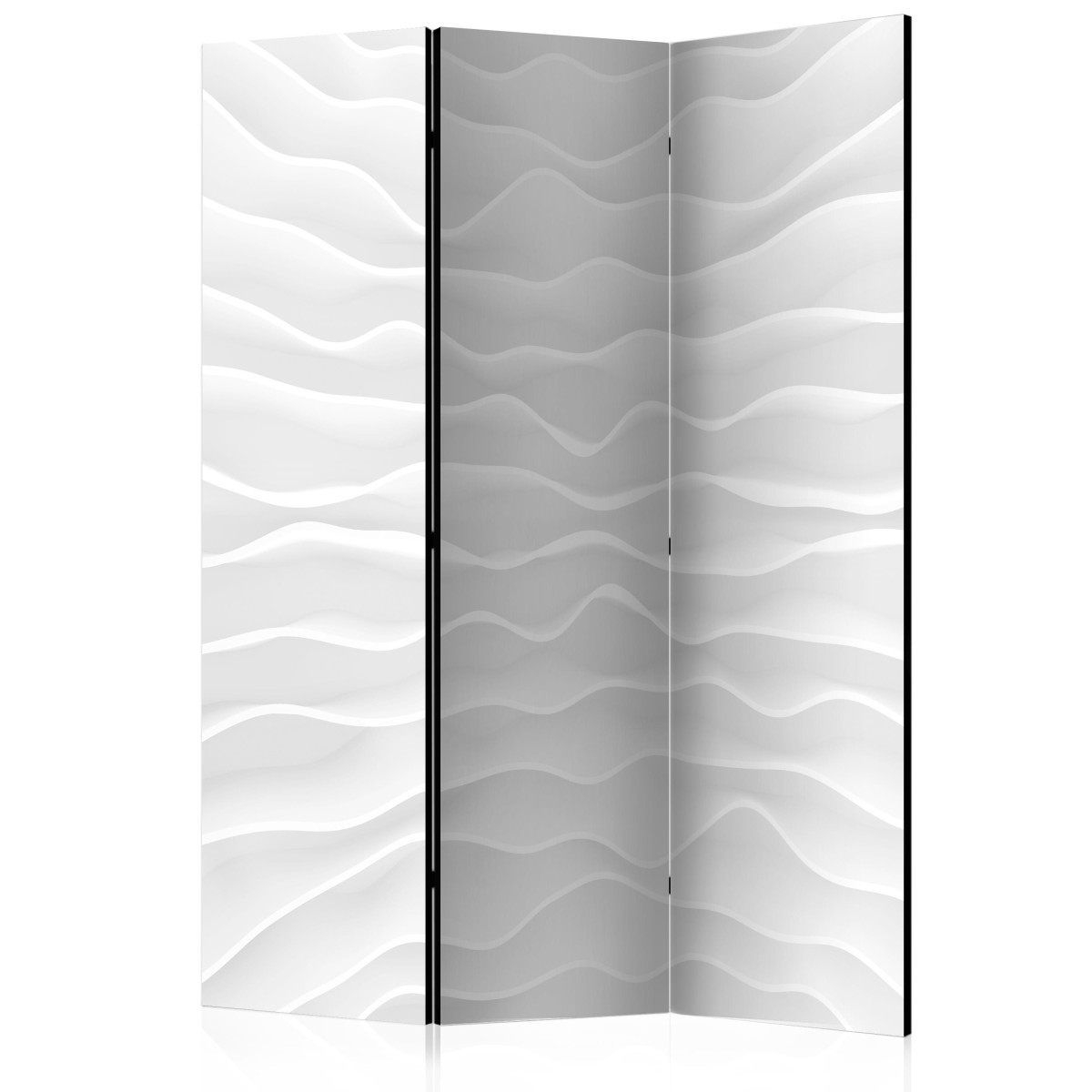 Paravent 3 volets Origami Wall 135x172 cm en toile de salon