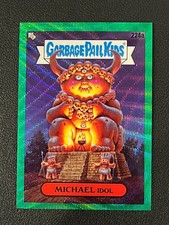 Michael Idol 2023 Topps Chrome Garbage Pail Kids Green Wave Refractor /299 224a
