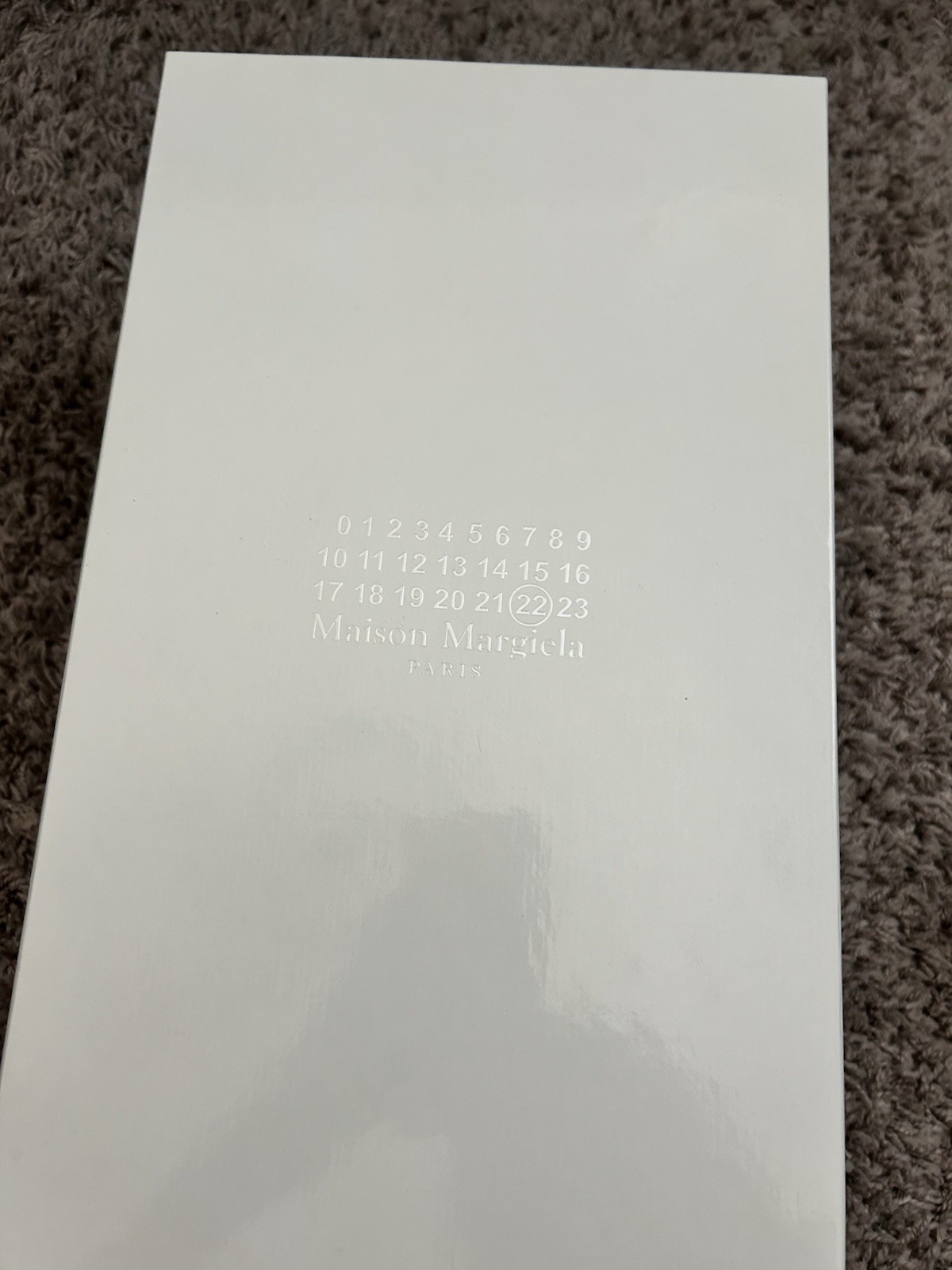 Maison Margiela Gat Black and Gum Size 40.5