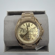 Michael Kors Unisex Bradshaw Gold-Tone Stainless Steel Watch MK5605 Z3-A2