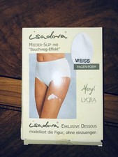 Mieder Miederslip ISADORA Gr.85/44 weiss glänzend neu