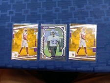 2022 Panini Andrew Booth Jr. Rookie Football Cards Lot Of 3, Rc's **Mint**
