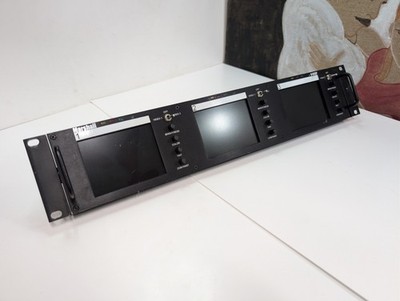 Marshall V-R43P Triple Rackmount 4.3'' LCD Video Monitor Multi-Input AV READ  2