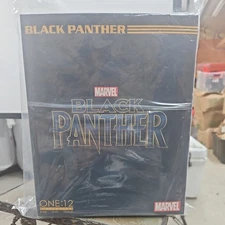 Mezco Toyz One:12 Collective Black Panther Figure Authentic USA Seller