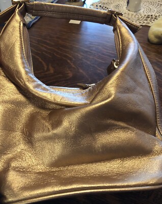 Liz Clairborne Small Purse Hand Bag Beautiful Gold Color!Great Condition - Pics!