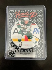 2021-22 UD Series 1 Hundo P Gold Parallel #HP-2 Zach Parise Minnesota Wild (392)
