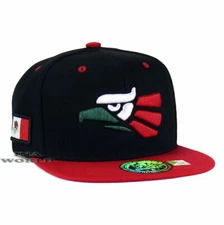 MEXICAN MEXICO Hat Hecho En Mexico Eagle Aguila Snapback Flat Bill Baseball Cap