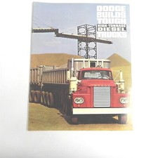 VINTAGE 1965 DODGE HIGH TONNAGE DEALERSHIP SALES BROCHURE SPECIFICATIONS INFO