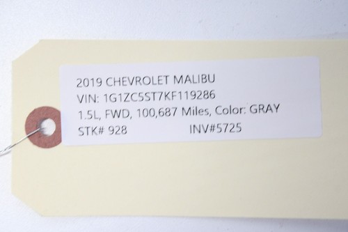 2019-2020 CHEVROLET MALIBU 1.5L L4 DASHBOARD INSTRUMENT CLUSTER SPEEDOMETER OEM - Picture 6 of 6