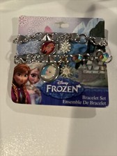Disney Frozen BFF Charm Bracelet Set Best Friends Sisters Anna  Elsa One Size