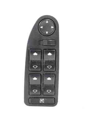 BMW E39 E38 Master Drivers Power Windows Door Mirrors Switch 1996-2003 OEM