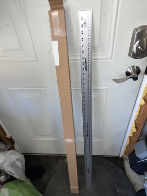 Lot Of 5 - Johnson Level J48EM Aluminum Inch & Metric Straight Edge 48in.