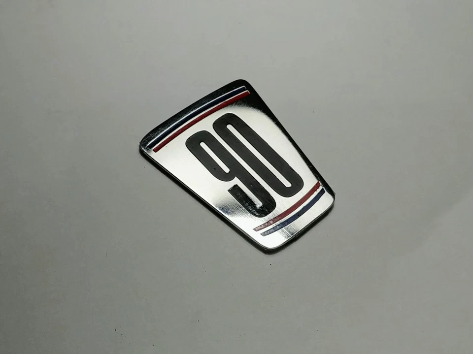 Marco lateral Honda S90 Z S90Z CL90Z k1 CS90Z cubierta de batería emblema calcomanía insignia logotipo Foto 4 de 4