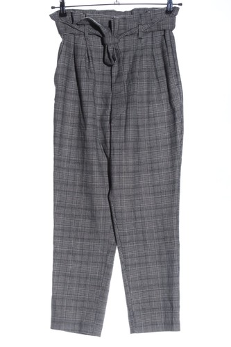 Pantalon Taille Haute H&M Femme Taille 38 - Noir Coupe Slim - Occasion Très Bon état