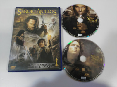 El señor de los anillos Return del King Limited Special 2 X DVD Spanish Book Am