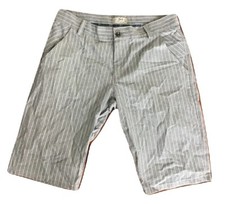 CHIONNA boys 16 years old cotton shorts grey striped pants
