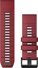 Garmin QuickFit 26 Watch Bands Marsala/Graphite Silicone 010-13393-06