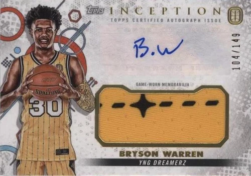2022-23 Topps Inception OTE Overtime Elite - Bryson Warren #IARC-BW1