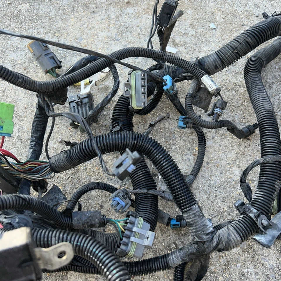 🥇2000 CHEVROLET CORVETTE C5 5,7 L LS1 A/T BAHÍA DEL MOTOR ARNÉS DE CABLEADO EN CAJA) Foto 3 de 4