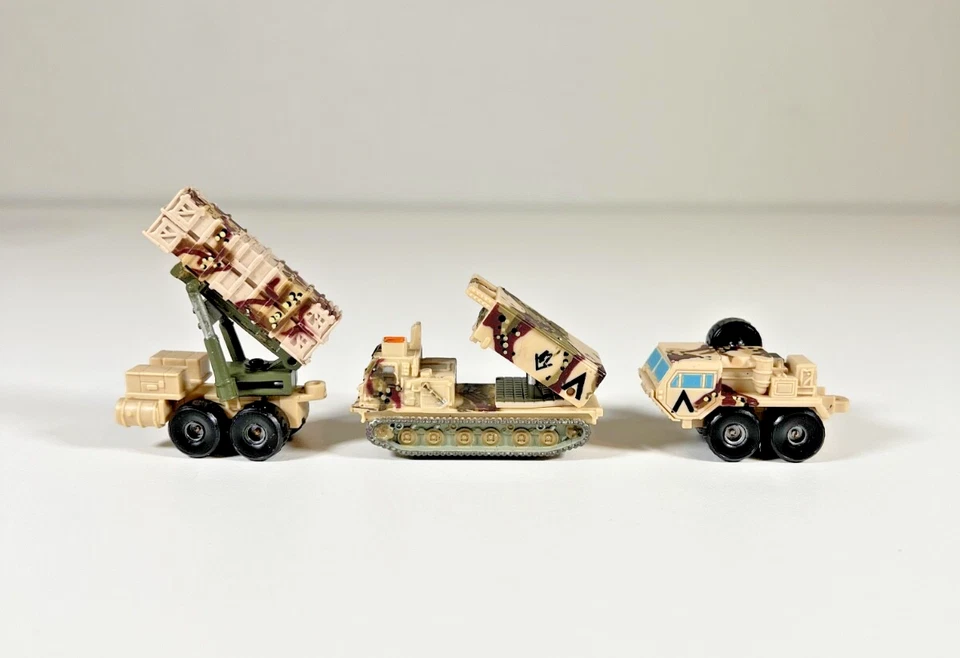 Micro Machines Desert Missile Launchers Lot of 3 – Patriot, M270 MLRS & Scud - Image 4 of 4