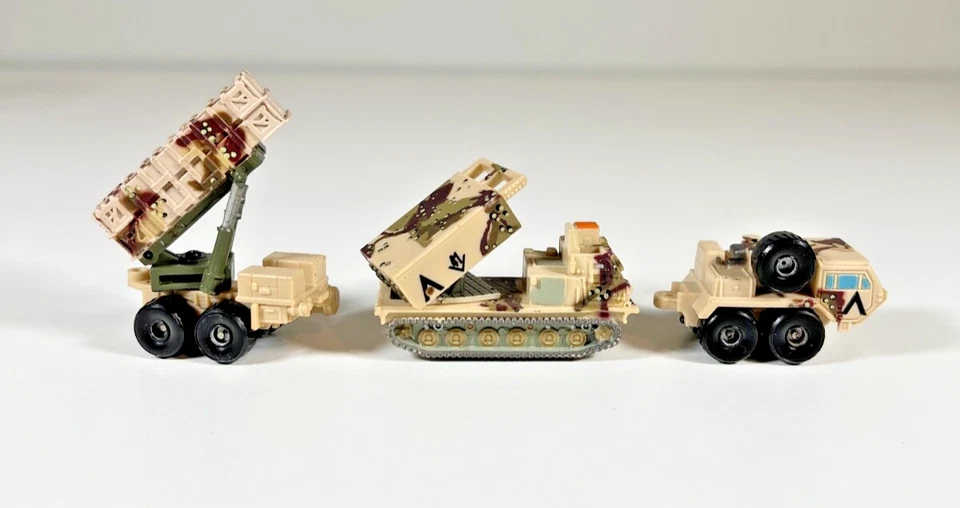 Micro Machines Desert Missile Launchers Lot of 3 – Patriot, M270 MLRS & Scud - Image 2 of 4