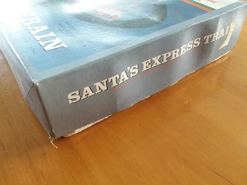 vintage SANTA's EXPRESS Battery Operated Toy Train Set, 1970?s/New?NOS! Boxed - Picture 6 of 7