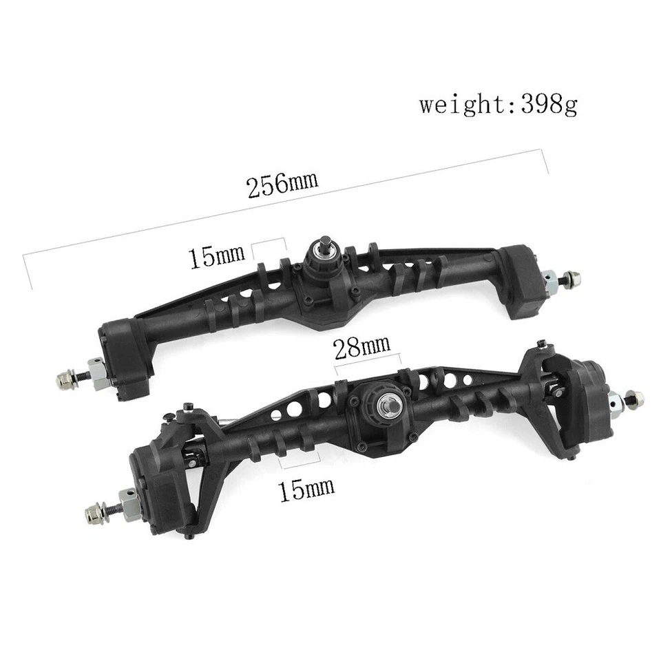 1 Set Front Rear Portal Axle Set for Axial Capra 1.9 UTB 1/10 RC Car Crawler new - Image 2 of 4