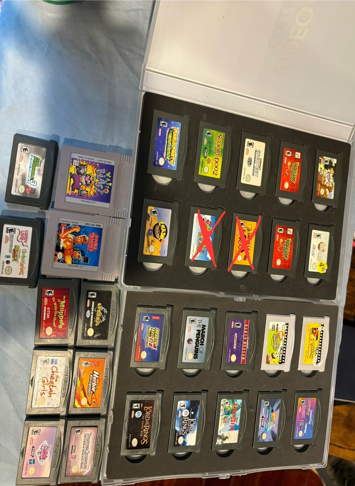 GameBoy Advance Games & GameBoy Color/GBA Games/Mario & More/Come Pick & Choose