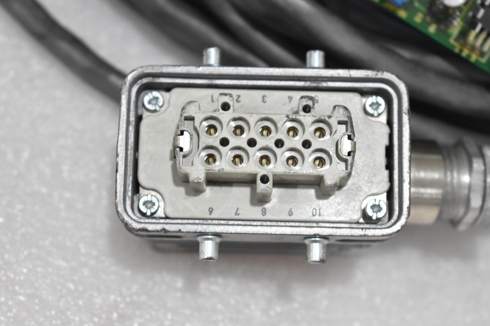 YE DATA 73600-A0101 PC CONTROL BOARD WITH ASM EMS INC. PG-1 AND WIRE, YASKAWA