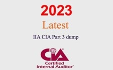 IIA CIA Part 3 Q A GUARANTEED 1 month update 