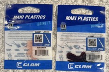 2 Packs Clam Maki Ice Fishing Plastics Spiiki