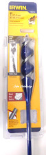 IRWIN 1890754 1" x 36" Flexible Installer Drill Bit With Wood Auger Tip