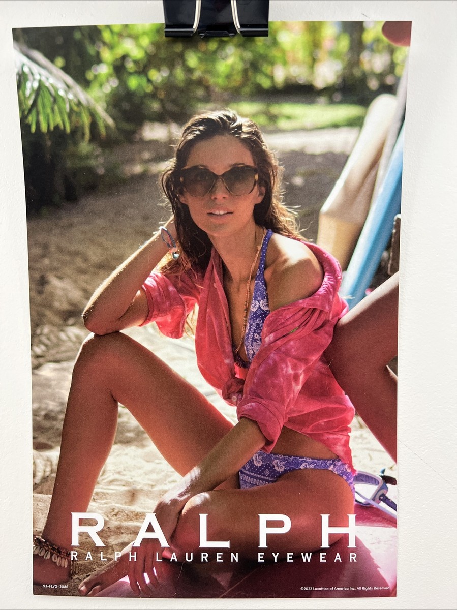 Ralph Lauren￼ Poster 8” X 12” Advertising Poster￼ Model Fashion