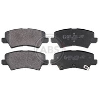 A.B.S. BremsbeläGe Bremsbelegsatz Hinten Passend FüR KIA Picanto