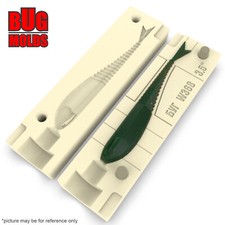 Bait DIY Fishing Mold Soft Plastic Baits Lure Plastisol Bass Glider