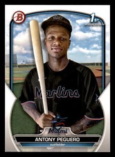 2023 Bowman Antony Peguero #BP-62 FBC Miami Marlins