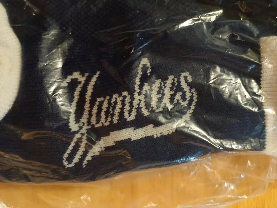 Calcetines New York Yankees Para Hombre Grandes 10-13 Azul Marino Corte Bajo Nueva Etiqueta Holograma 2014 Foto 4 de 4