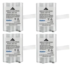 Kastar 4-Pack 1000mAh Battery for Midland AVP14 BATT3R LXT600 X-TALKER T51 T55