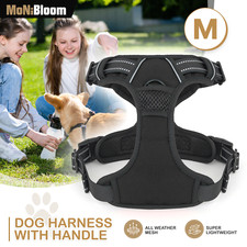 Adjustable No Pull Reflective Dog Pet Harness Puppy Vest w/Handle for Medium Dog