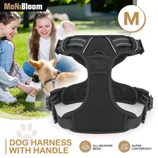 Adjustable No Pull Reflective Dog Pet Harness Puppy Vest w/Handle for Medium Dog