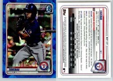 Leody Taveras 2020 Bowman Chrome Sapphire BCP-127 Rangers