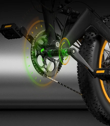 Lankeleisi X3000 PLUS Elektrofahrrad 1000W 20ZOLL E-Citybike 17.5AH Mountainbike - Bild 15 von 31